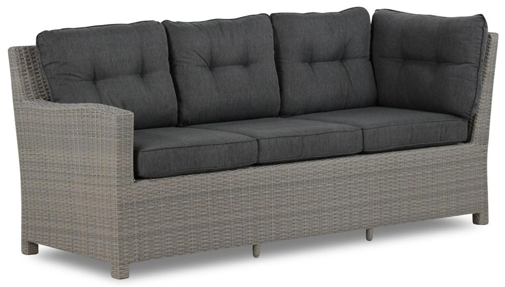 Hoek loungeset 5 personen Wicker Taupe  Domani Furniture Oslo