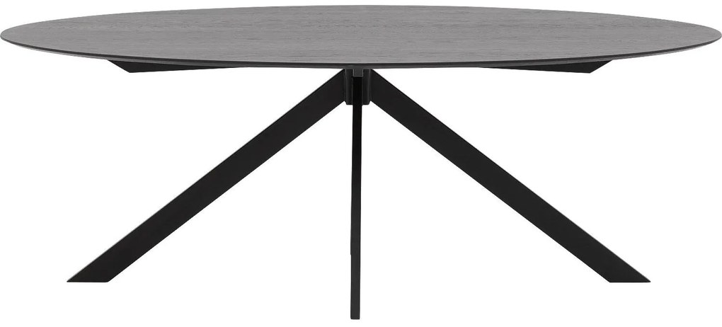 Goossens Excellent Eettafel Uniek, Ovaal 200 x 110 cm