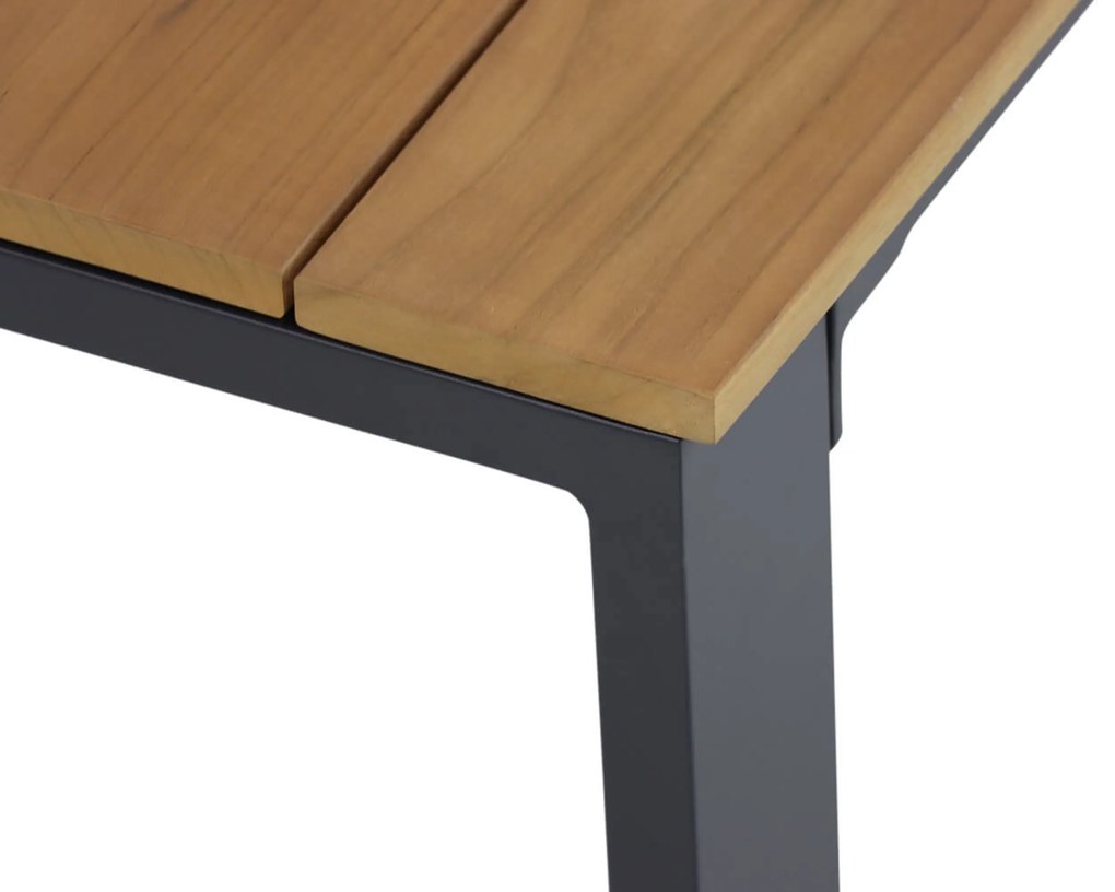 Dining Tuintafel rechthoekig 220 x 109 cm Grijs Lino
