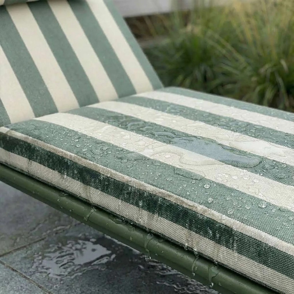 Mollis Sunbed Outdoor - Renesse Olive