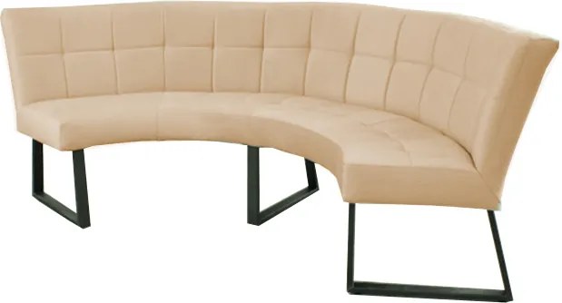 Eetkamerbank - Amsterdam - stof Element beige 06 - geschikt voor tafel 130 cm