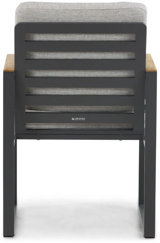 Tuinstoel Aluminium Grijs-antraciet Lifestyle Garden Furniture Faro
