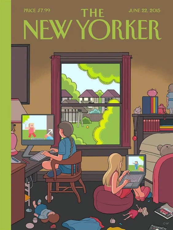 Ilustratie The NY Magazine Cover 203