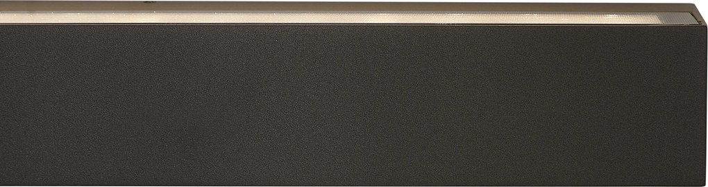 Industriële buiten wandlamp zwart 55cm incl. LED IP65 - Hannah