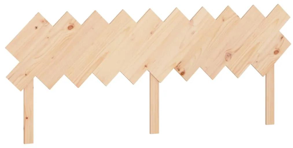 vidaXL Hoofdbord 196x3x80,5 cm massief grenenhout