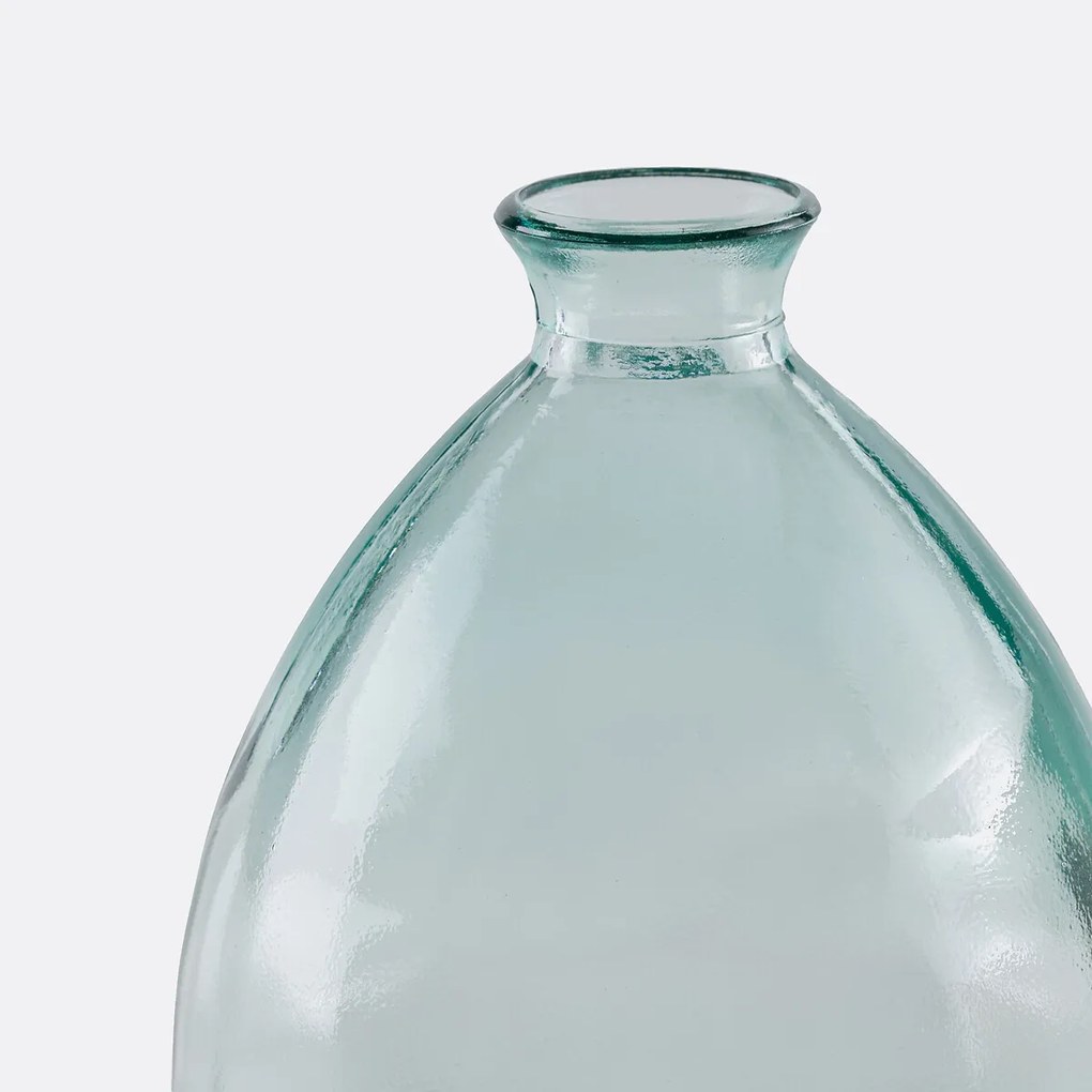 Vaas dame-jeanne in glas H19 cm, Izolia