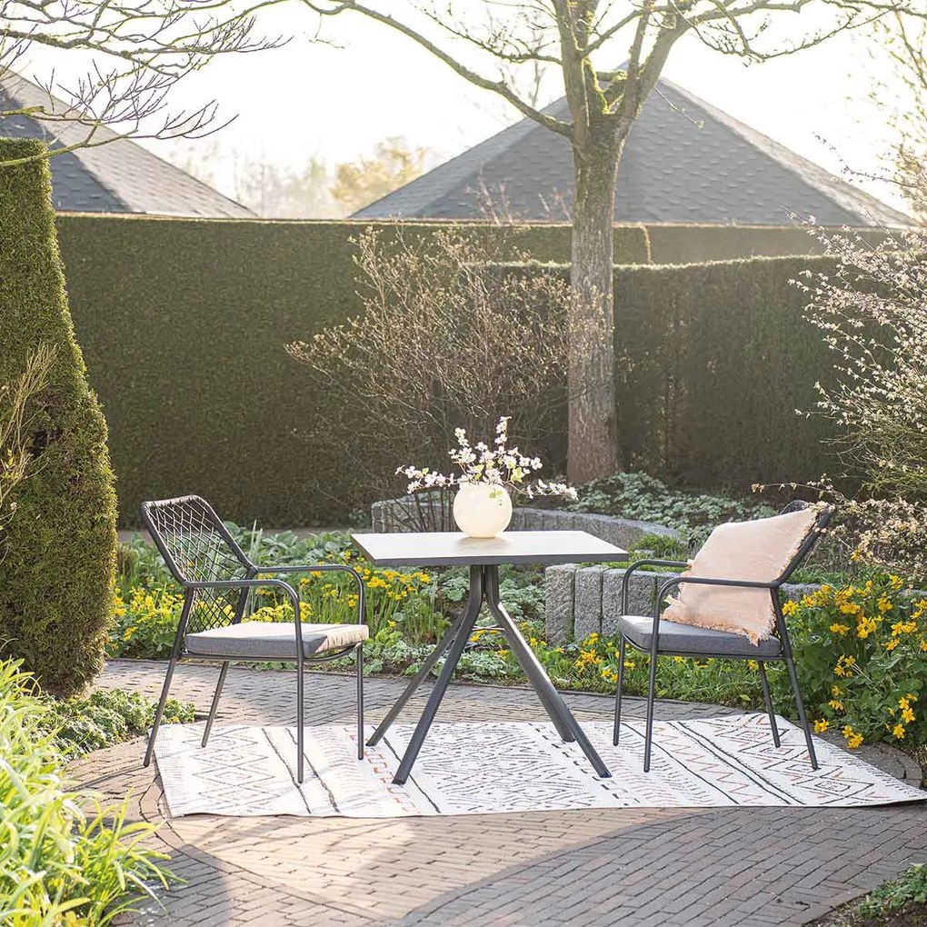 Garden Impressions Ross tuinstoel - zwart