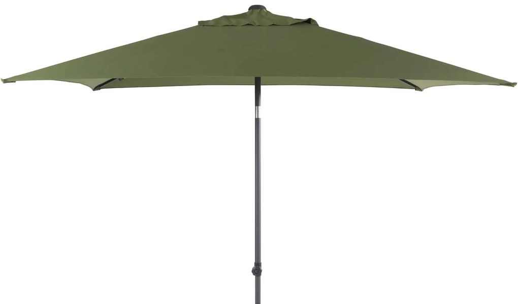 4 Seasons Outdoor Oasis Parasol met groen doek 200 x 250 cm  Parasol     weerbestendig