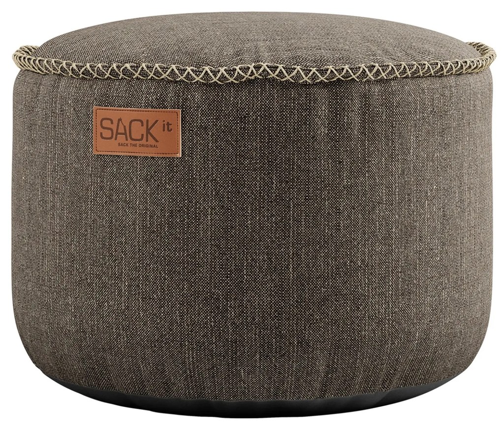Cobana Lounge Stoel & Pouf Outdoor - Bruin