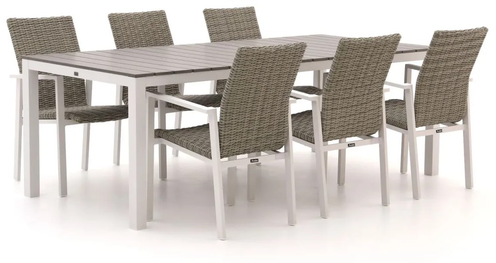 Manifesto Villongo/Fidenza 220cm dining tuinset 7-delig