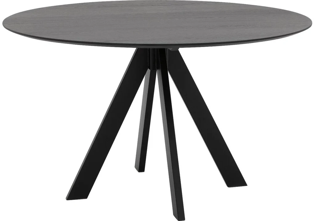 Goossens Excellent Eettafel Ferris Piramide Poot, Rond 120 x 120 cm