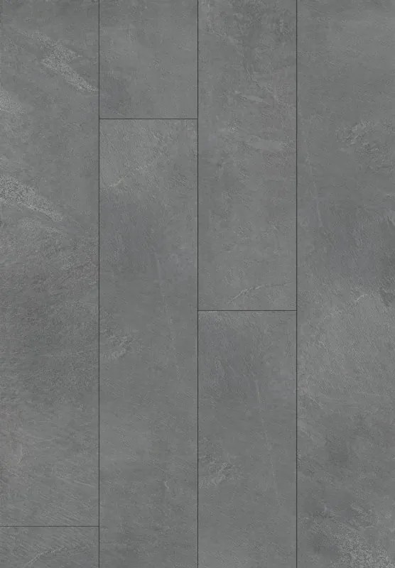 Mexen Grey Dark vinylpanelen 1227 x 187 mm LVT Dryback 2,5 mm, PVC-onderlaag, 4 V-groef, Leisteen - F1359-1227-187-255-4V1-01