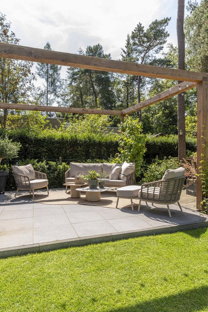 Taste by 4 Seasons Puglia loungeset latte SALE Loungeset taupe weerbestendig