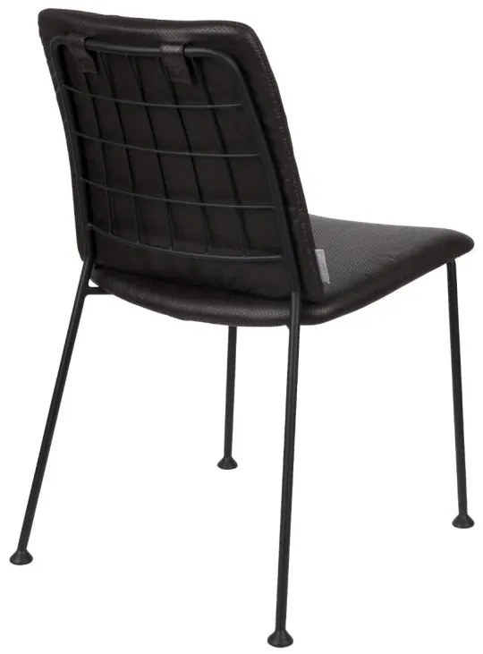 Zuiver Stoel Fab Chocolate Zwart