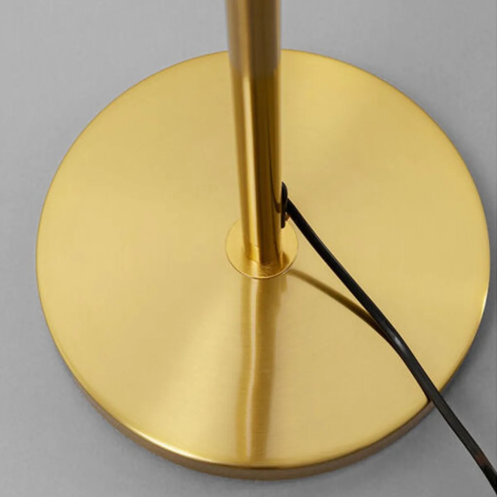 Kare Design Atomic Balls Design Vloerlamp Glazen Bollen Goud