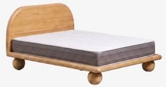 Bicheno Mangohouten Bed Mangohout & 160 X 200 Cm & 160 X 200 Cm - Ivanor - Sklum