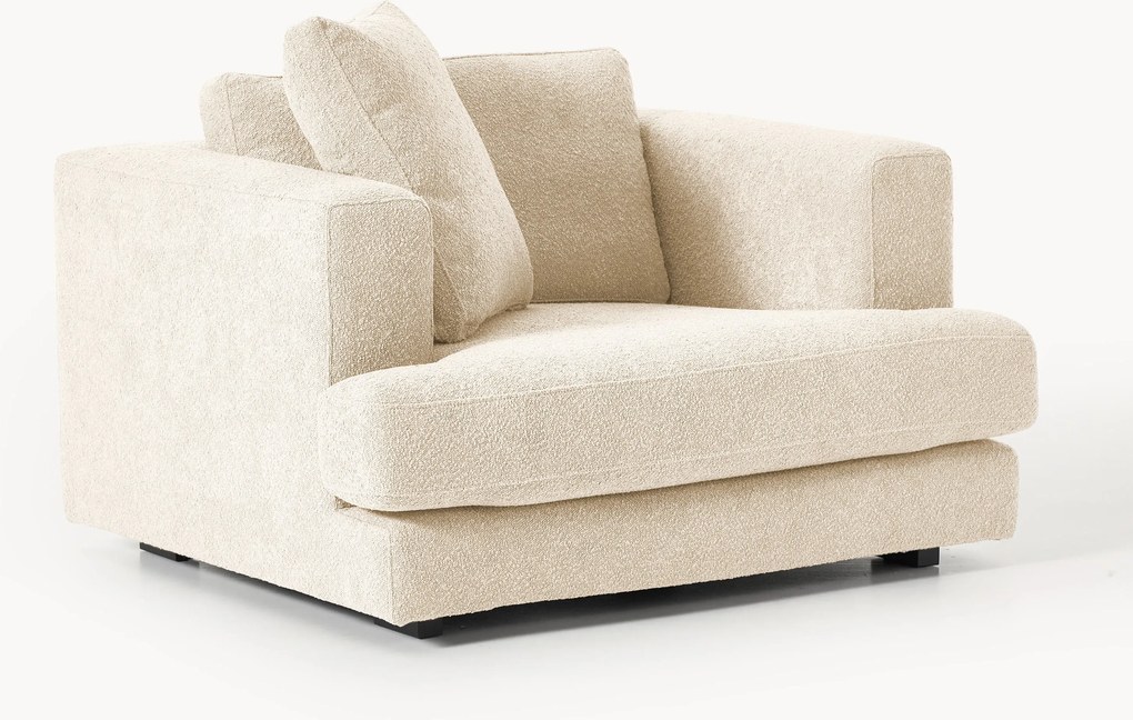 Bouclé fauteuil Tribeca