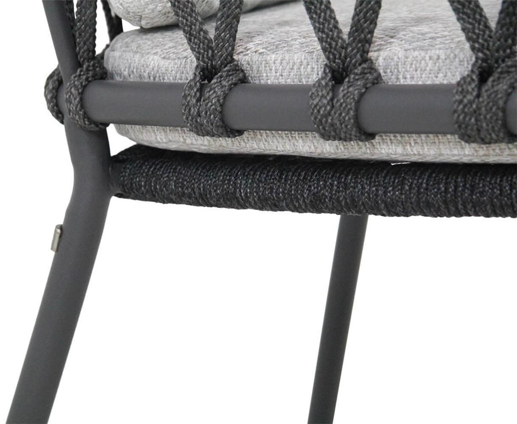 Tuinset 4 personen Rope Grijs 4 Seasons Outdoor Seasons