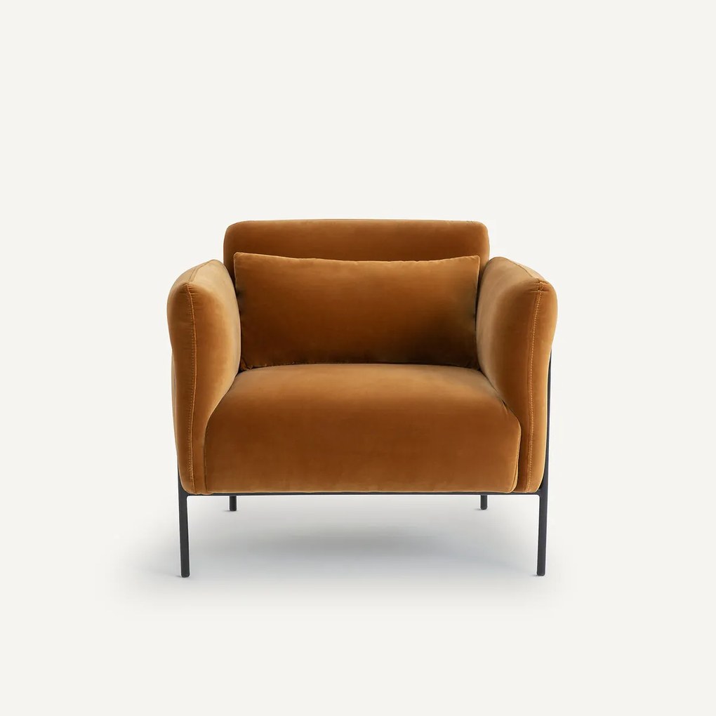 Fauteuil in fluweel, Alistair