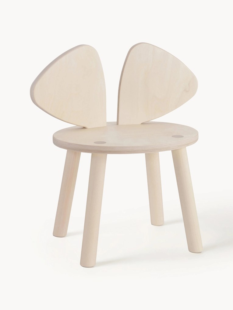 Kinderstoel Mouse van hout