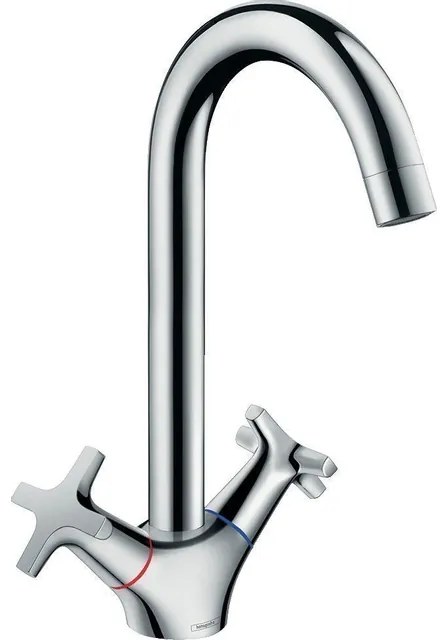 Hansgrohe Logis 2-gr keukenmengkraan 220 Eco chroom 71283000