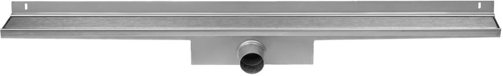 Easy Drain Compact Wall Zero afvoergoot 6x120 cm zijuitlaat RVS