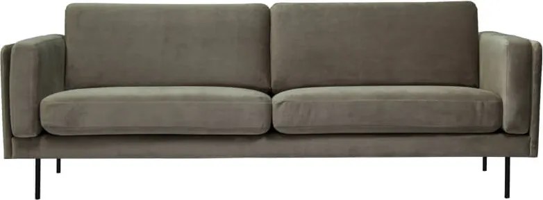 2,5 zitsbank - Bossa - velours Juke taupe 12