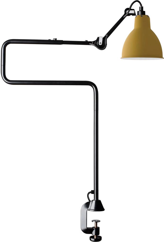 DCW éditions Lampe Gras N211 bureaulamp met tafelklem Geel