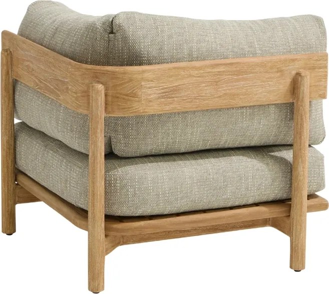 Taste by 4 Seasons Marco lounge hoekbank XL teak LoungebankLoungeset   houtkleur weerbestendig