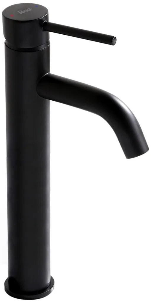 Wastafelkraan Rea Lungo Black High