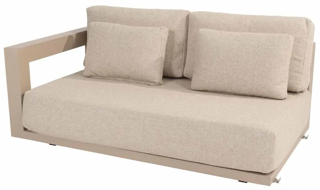 4 Seasons Outdoor Metropolitan 4-zits loungebank latte  Loungebank    beige weerbestendig