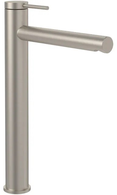 Villeroy & Boch Loop & Friends Eengreeps wastafelkraan verhoogd - Matt Brushed Nickel (RVS) TVW10610615364