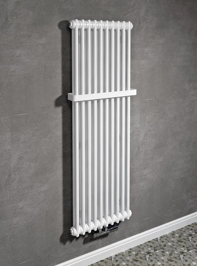 Sapho Fede handdoekradiator mat wit 49x150cm 1071W