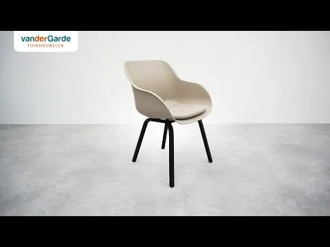 Hartman tuinset - Heron tuintafel 240 cm. + Le Soleil tuinstoel Taupe