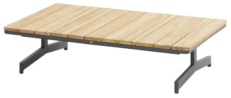 4 Seasons Outdoor Fortuna 4-zits platform loungebank  Loungeset    antraciet weerbestendig