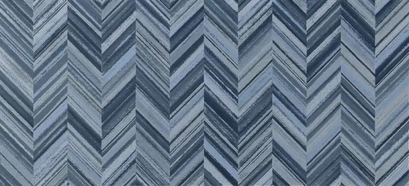 Mek keramische decortegel wallpaper 50x110 cm, prijs per tegel, 1 stuk, blauw