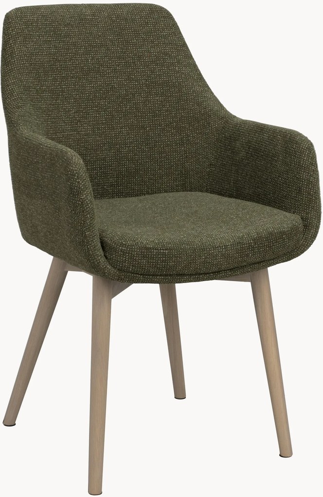 Gestoffeerde stoelen Denley, 2-delig