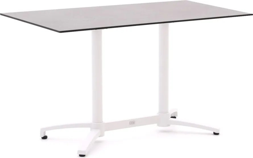 Inklapbare tafel Bellagio  | Rechthoekig  | Tuintafel Kunststof | 120x70cm | 4 personen | Kees Smit Tuinmeubelen