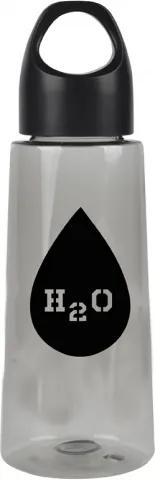Drinkfles H2O 0,5 liter zwart