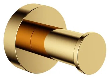 Hotbath Cobber Handdoekhaak - rond - gepolijst messing PVD CBA03NBP
