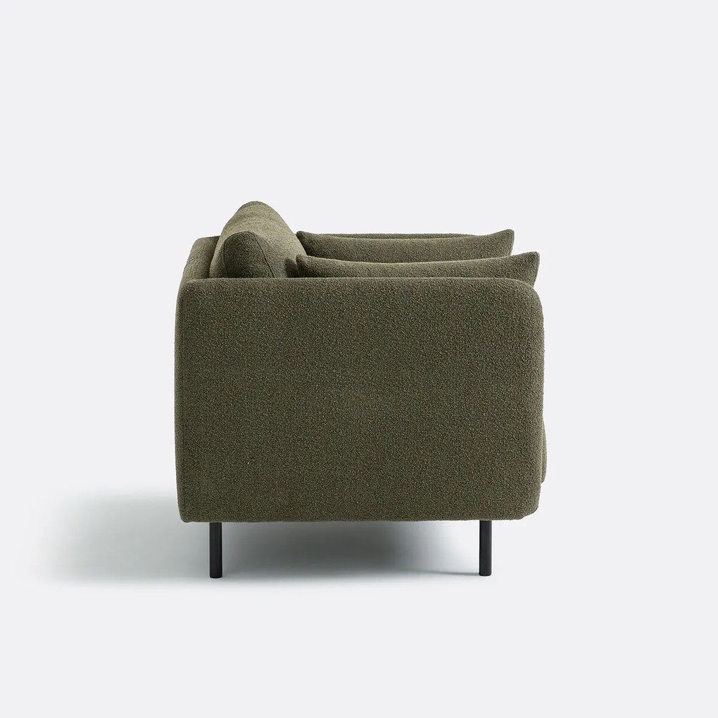 Fauteuil, fijne badstof, Victor