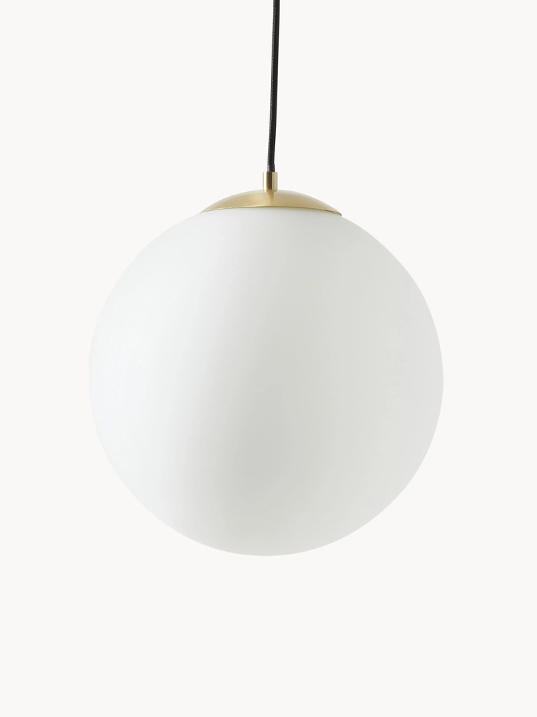 Hanglamp met bollen Beth van opaalglas