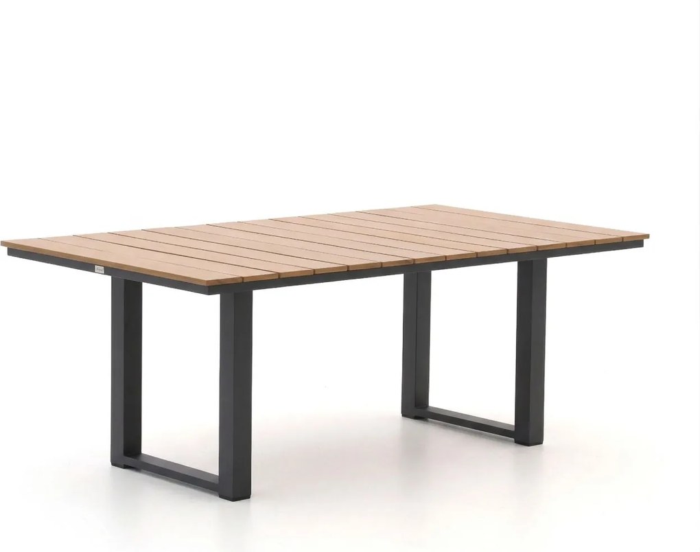 Loungeset eettafel Bellagio  | Rechthoekig  | Tuintafel Polywood | 160x90cm | Kees Smit Tuinmeubelen