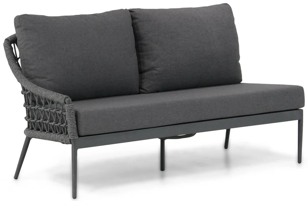 Hoek loungeset 5 personen Rope Grijs Coco Dalice/Pacific