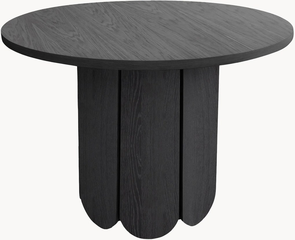 Ronde houten eettafel Soft