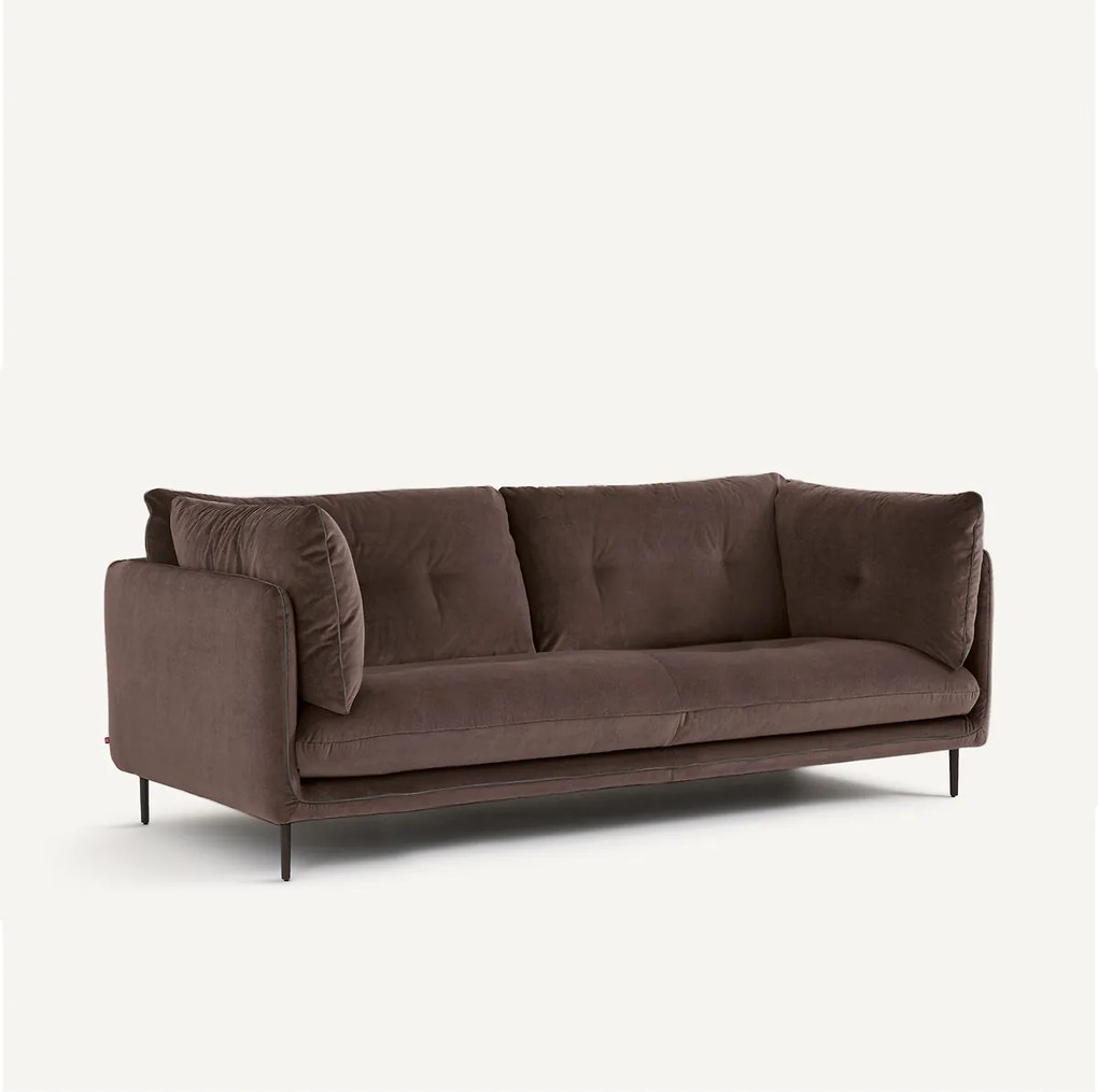 Compacte bank in linnen fluweel, BOTERO