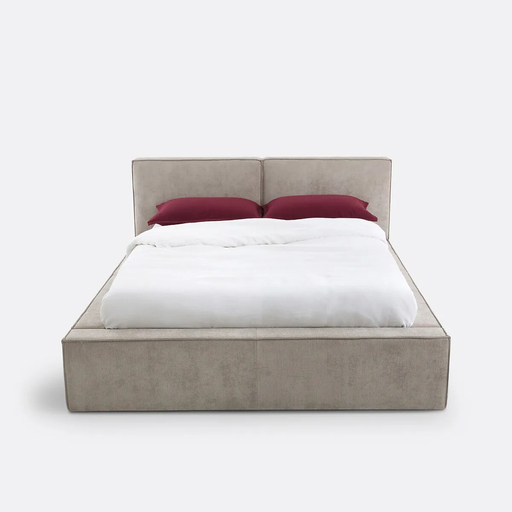 Kofferbed met ophefbare lattenbodem, Seven