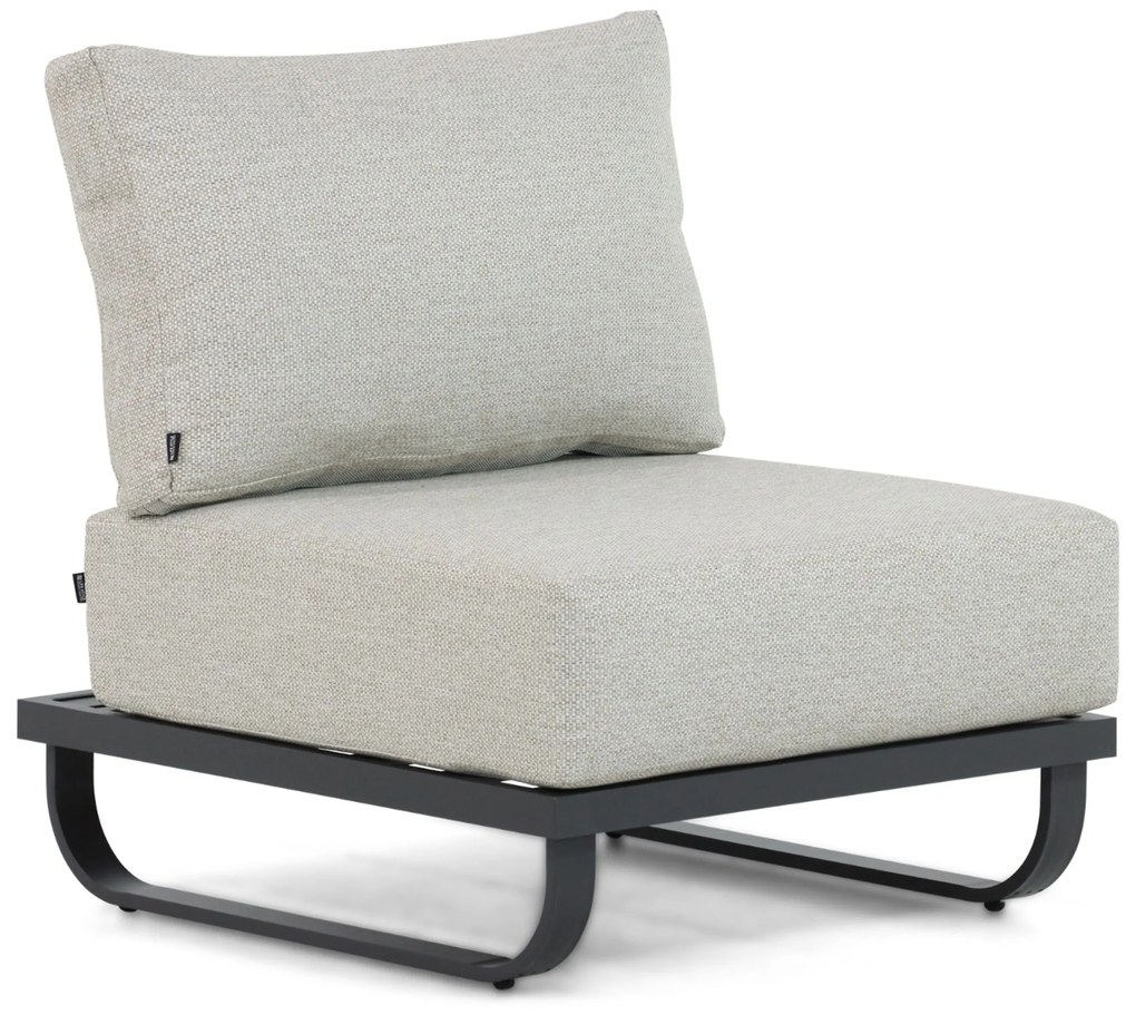 Hoek loungeset 6 personen Aluminium Grijs Lifestyle Garden Furniture Venice