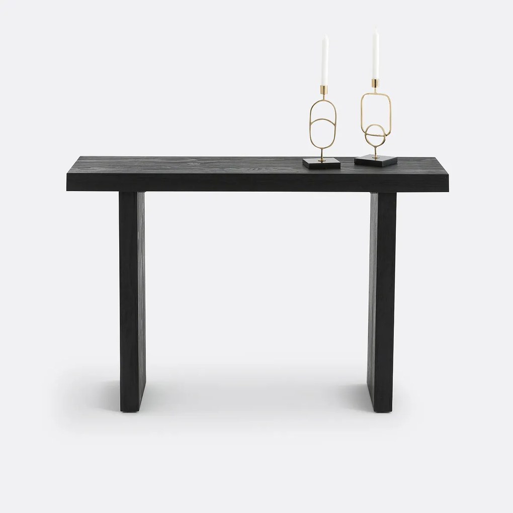 Massief grenen consoletafel, lengte 120 cm, MALIO