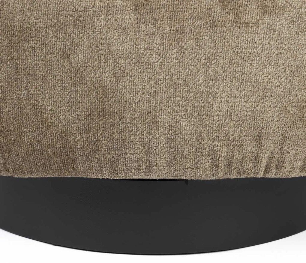 Zuiver Eden Moss Ronde Fauteuil Draaibaar Moss Groen